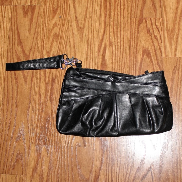 Handbags - cute black wristlet